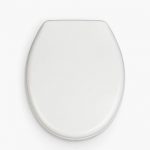 John Lewis & Partners Safe & Quiet Toilet Seat, White