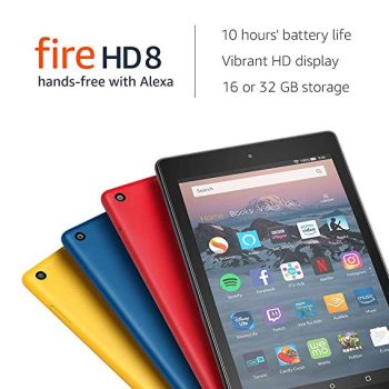 Fire HD 8 Tablet, 16 GB, Black—with Special Offers