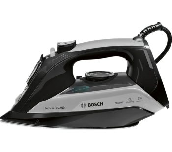 BOSCH TDA5072GB Steam Iron – Black & Grey, Black