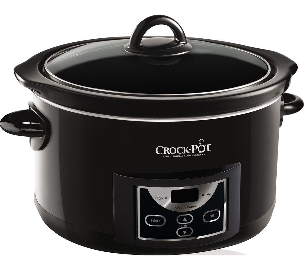CROCK-POT SCCPRC507B-060 Slow Cooker - Black, Black