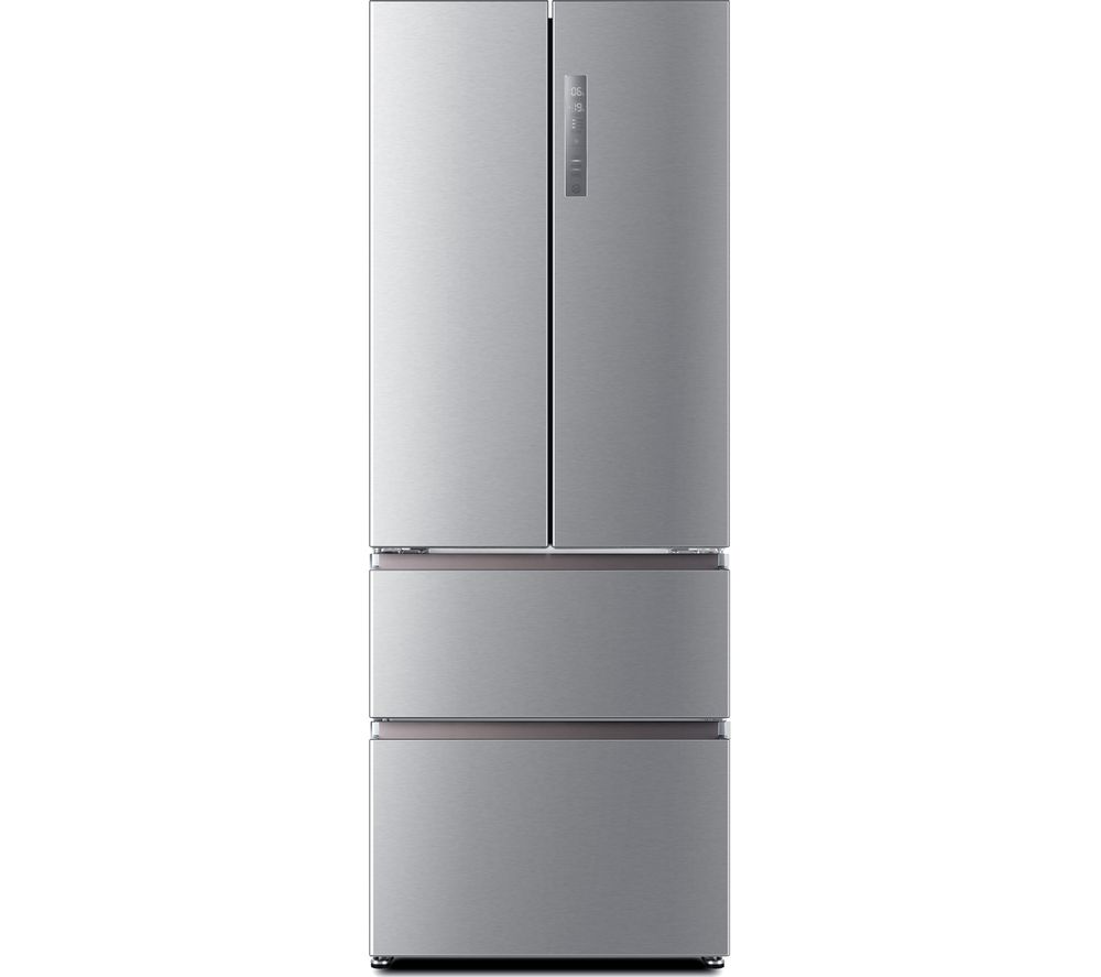 HAIER Slim American Style Fridge Freezer HB16FMAA 60/40 - Stainless Steel, Stainless Steel