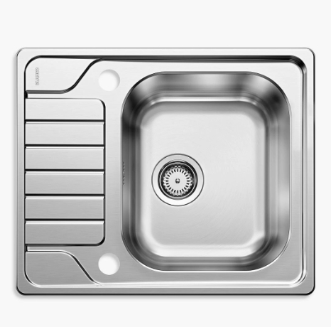 Blanco Dinas 45S Single Bowl Inset Kitchen Sink, Stainless Steel Blanco Dinas 45S Single Bowl Inset Kitchen Sink, Stainless Steel